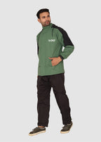 Black & Green Hydro Rainwear | GS-707