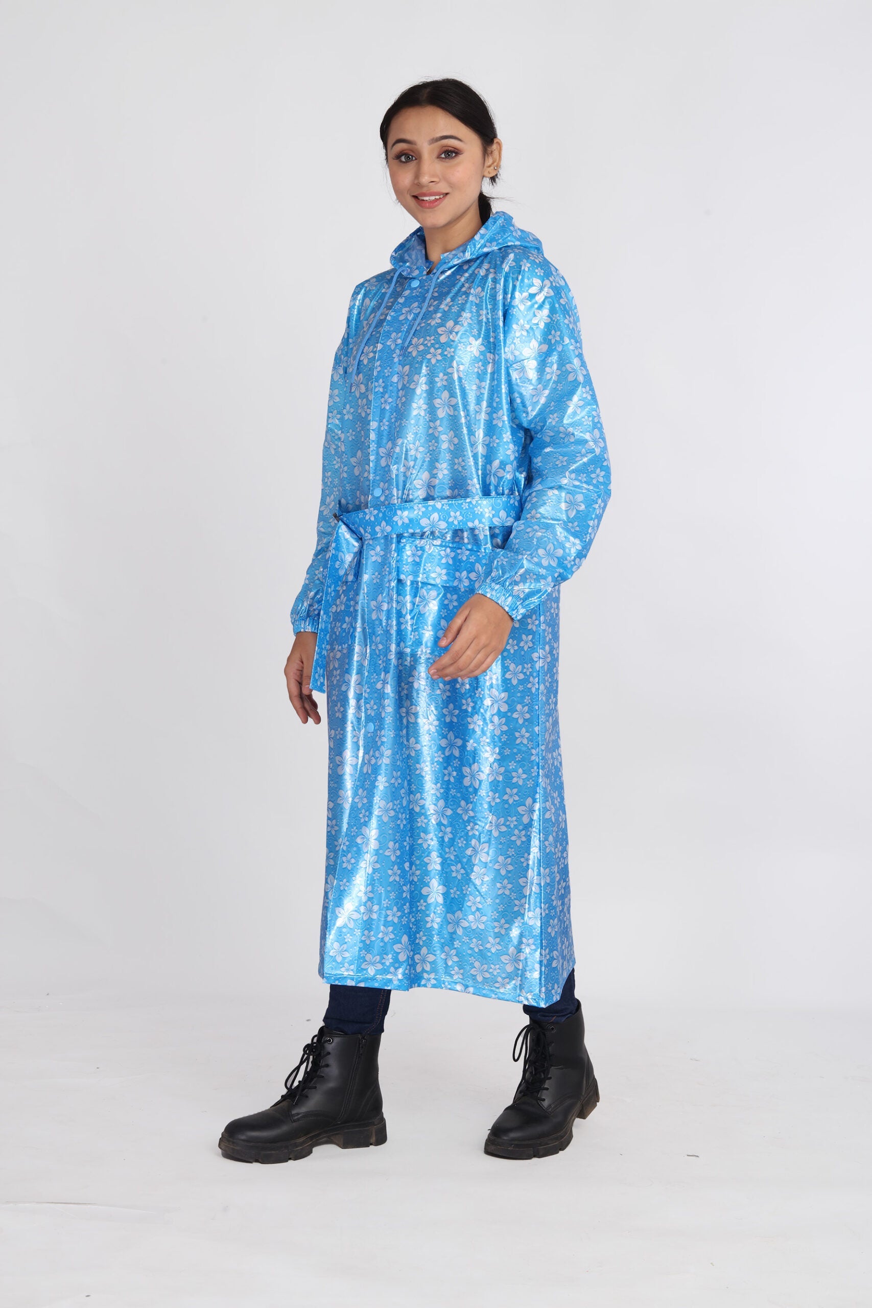 Aqua Blossom Rainwear | LR-18
