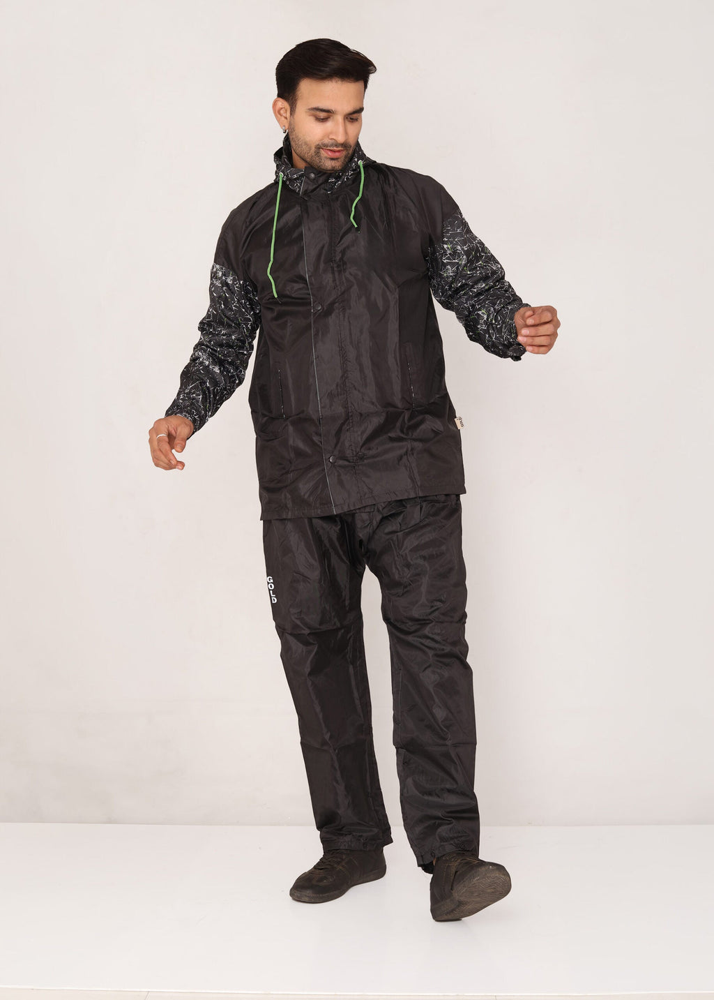 Black MidnightEdge Rainwear | GS-126