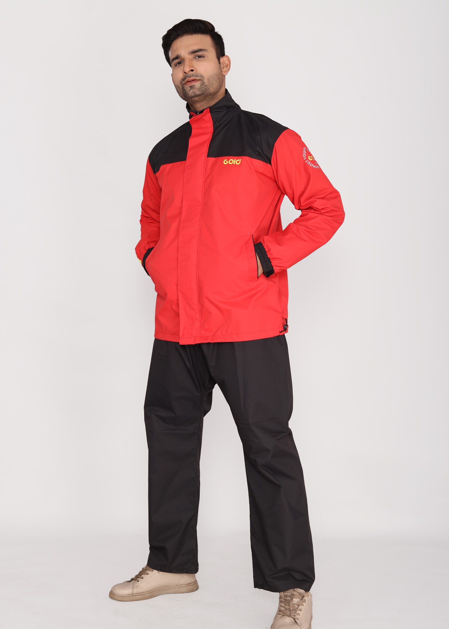 Red Black Phantom Rainwear | GS-602