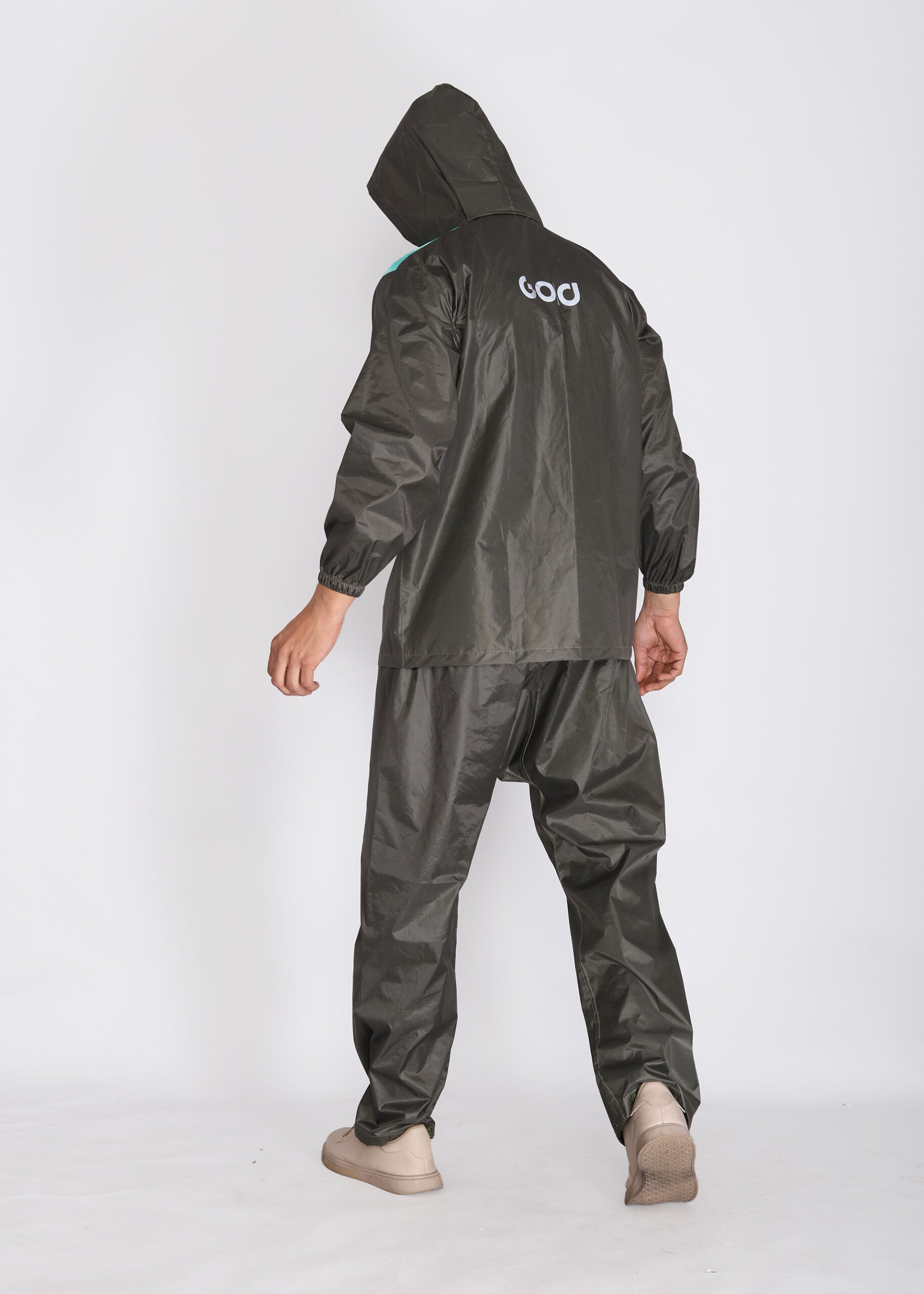Aqua Charcoal Rainwear | ARP-29