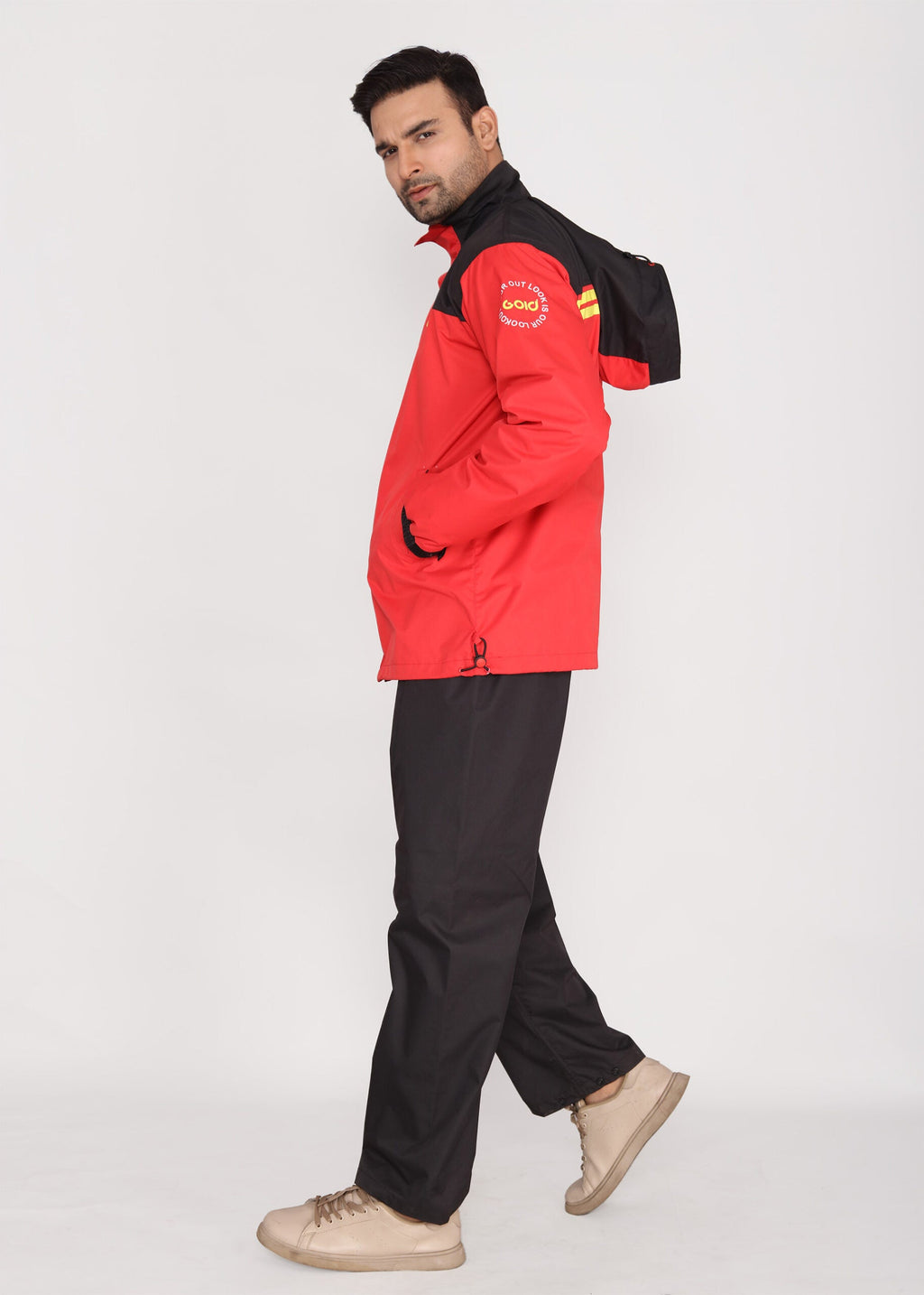 Red Black Phantom Rainwear | GS-602
