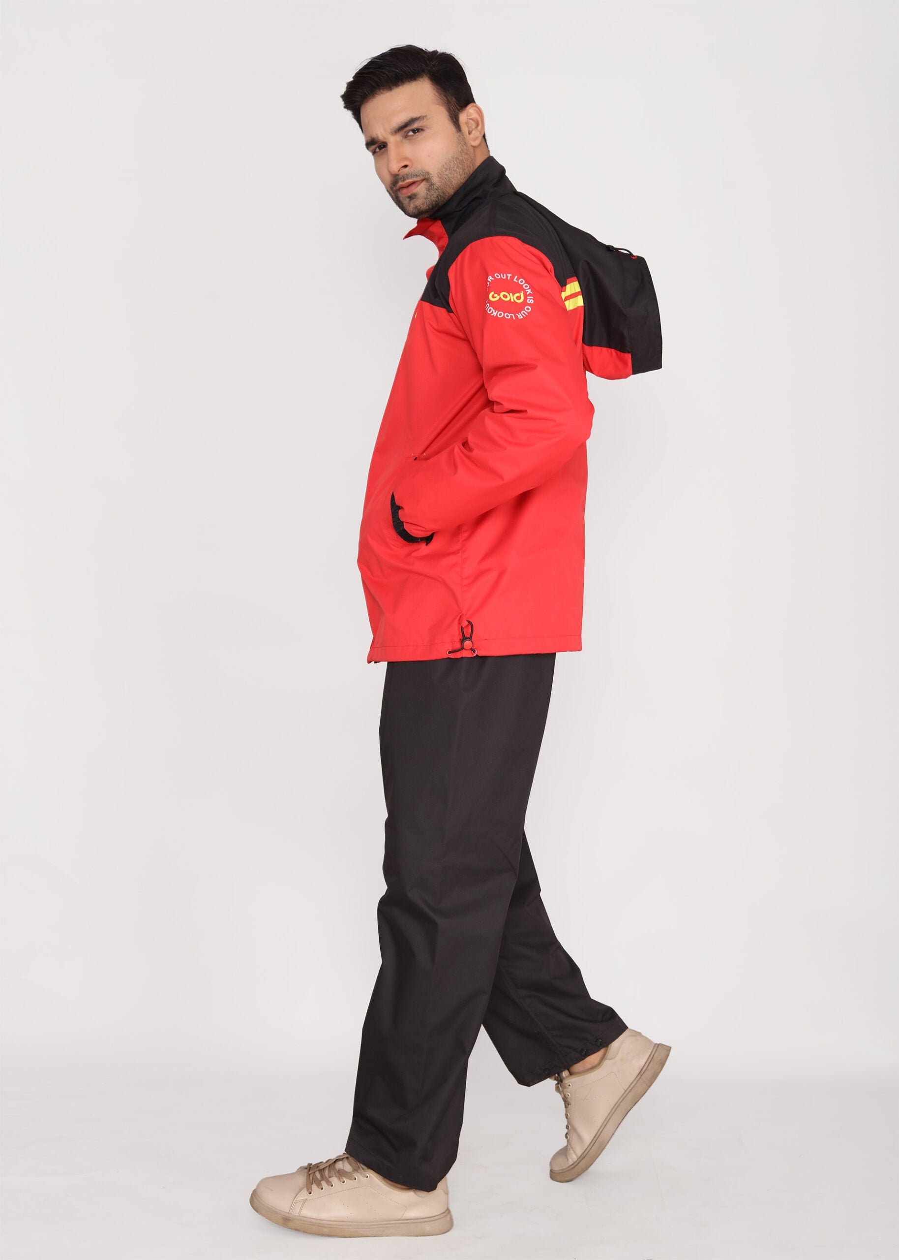 Red Black Phantom Rainwear | GS-602