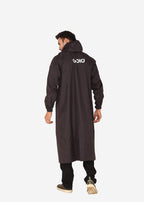 Black Trench Coat Rainwear | ARP-49