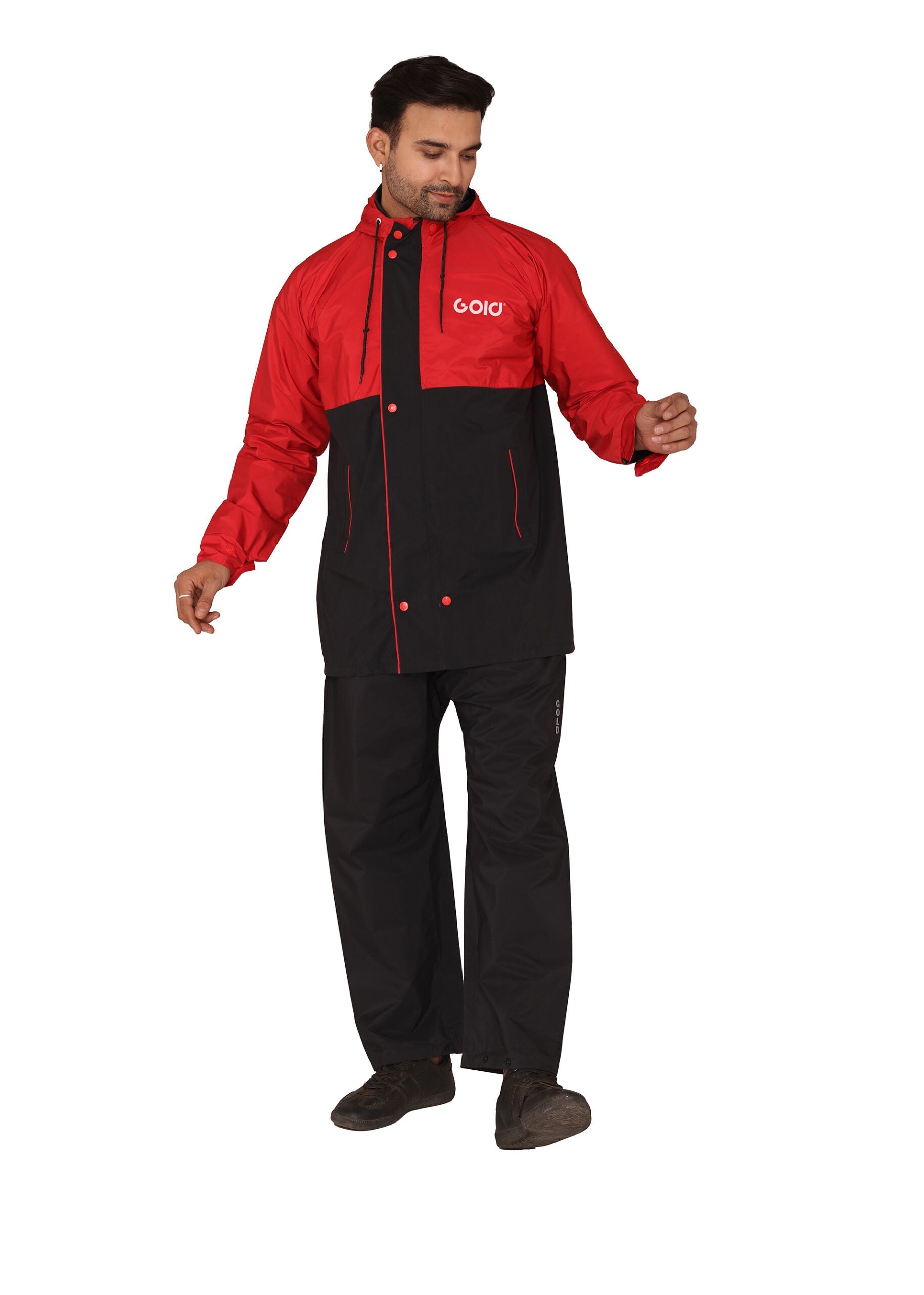 Red Black ThunderShield Rainwear | GS-722