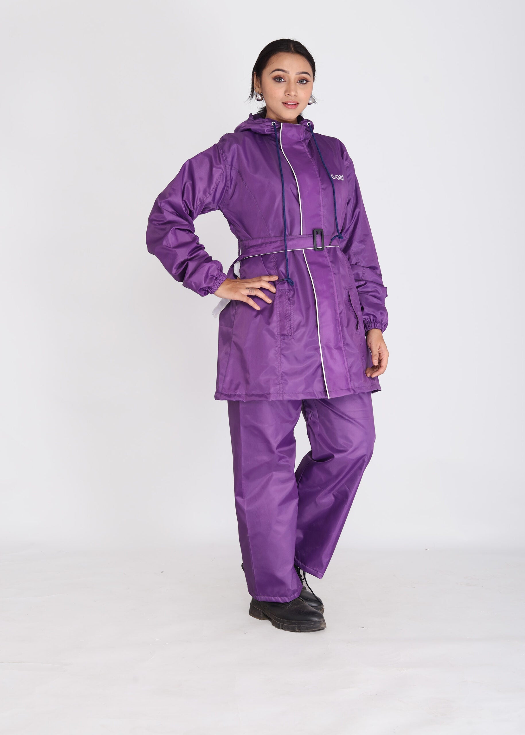 Purple Scooty Rainwear | LS-01