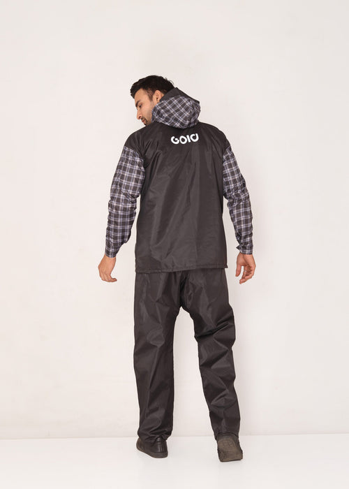 Black GridShield Rainwear | GS-127