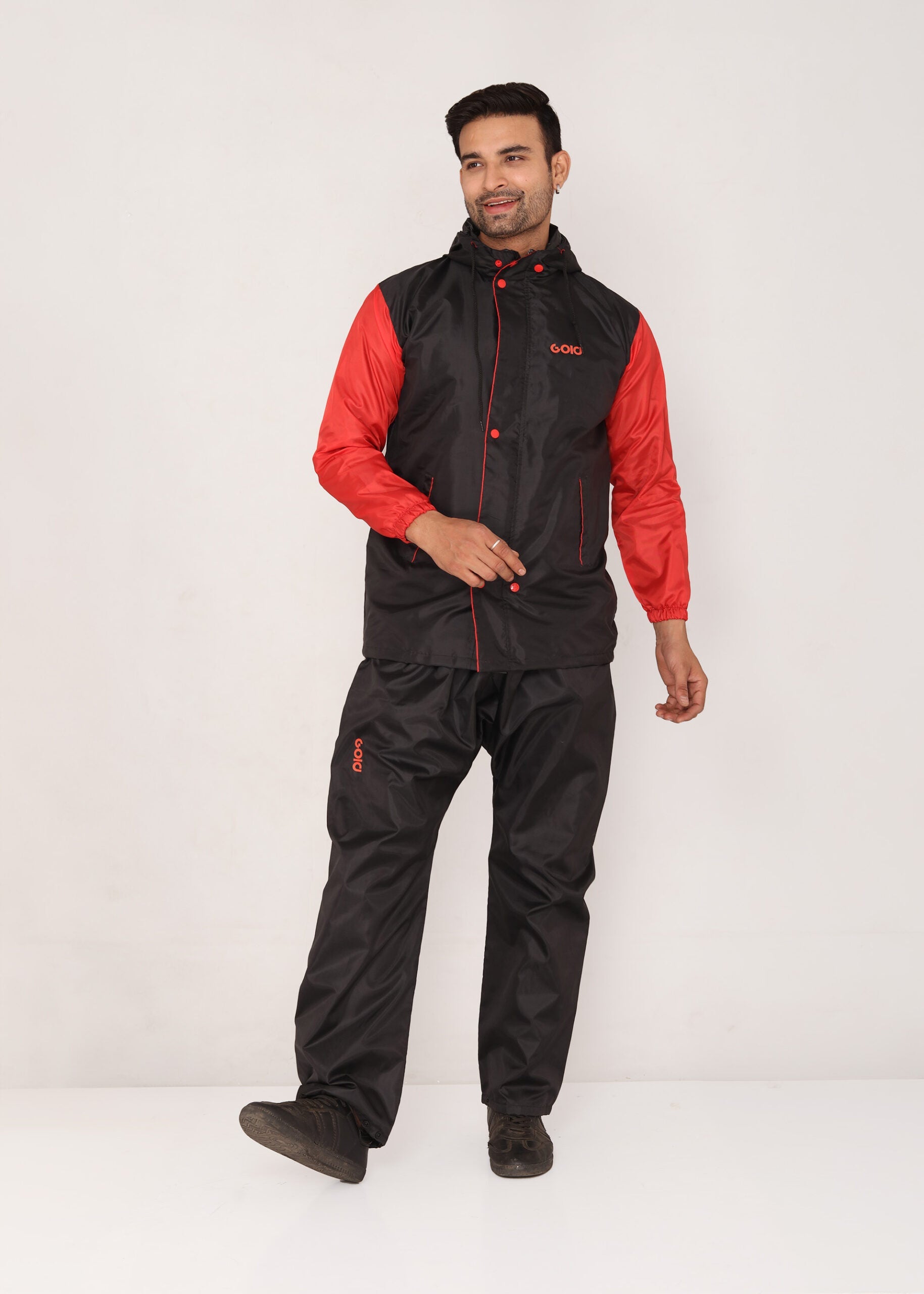 Red Black DualGuard Rainwear | GS-130