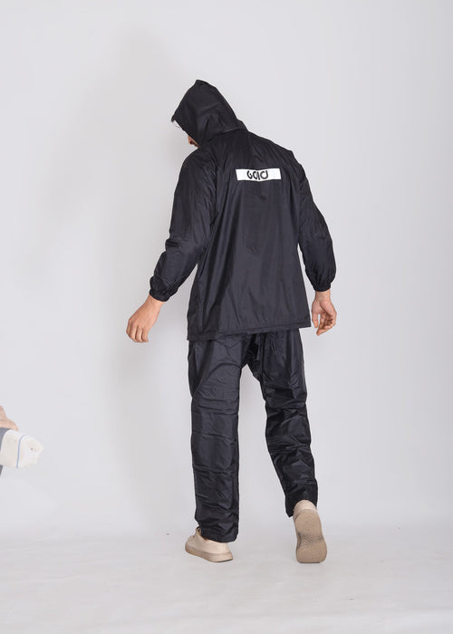 Black AquaDefender Rainwear | GS-704