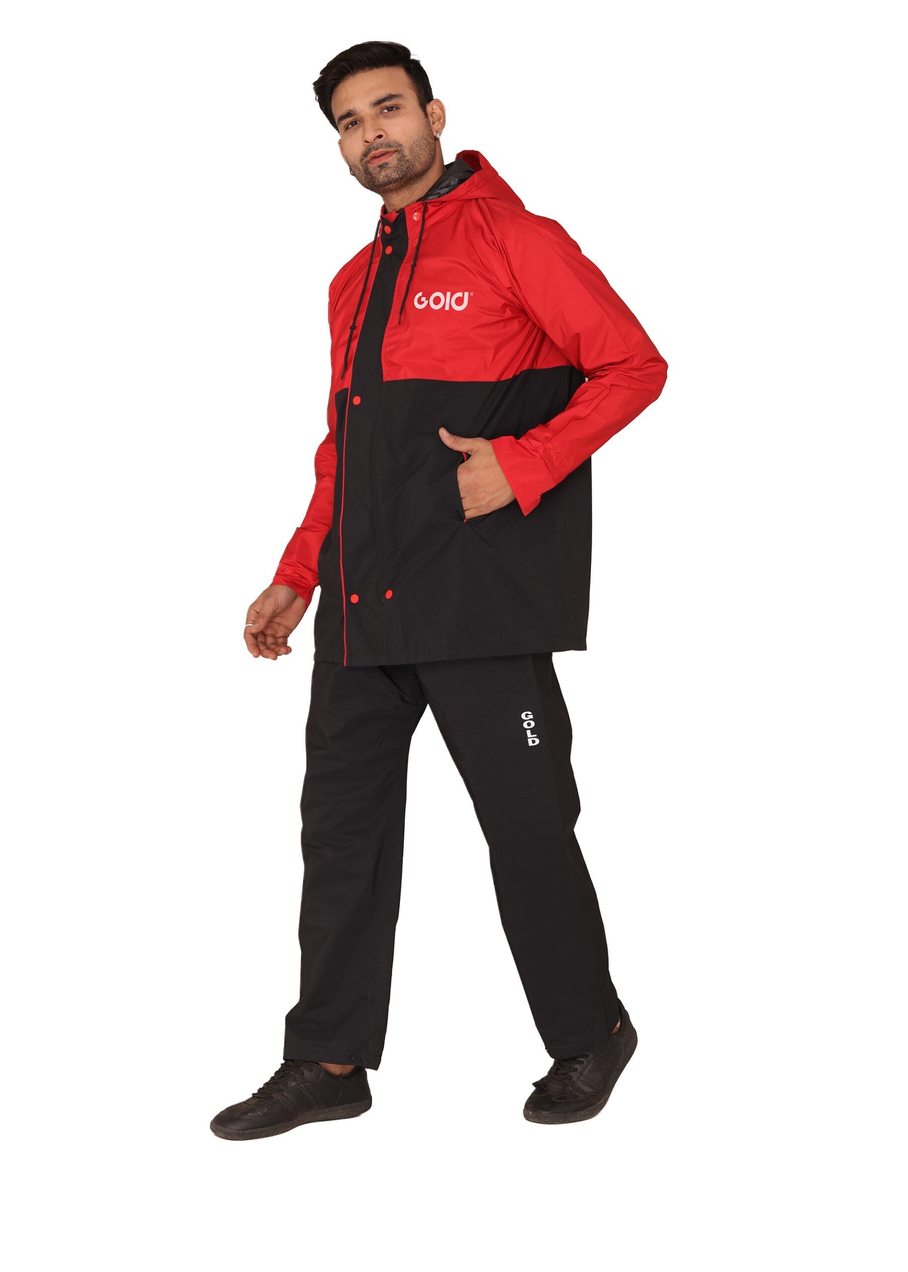 Red Black ThunderShield Rainwear | GS-722