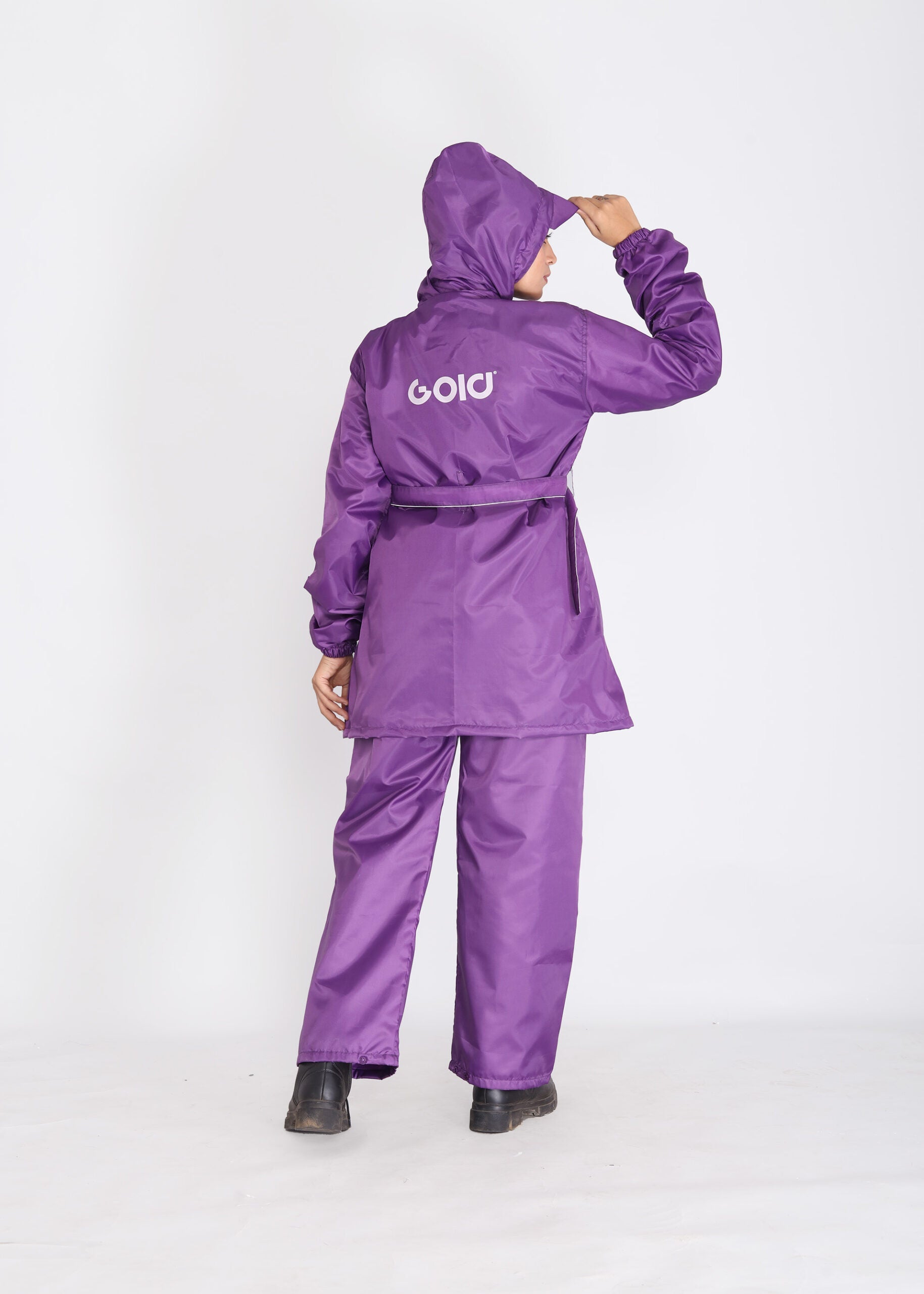 Purple Scooty Rainwear | LS-01