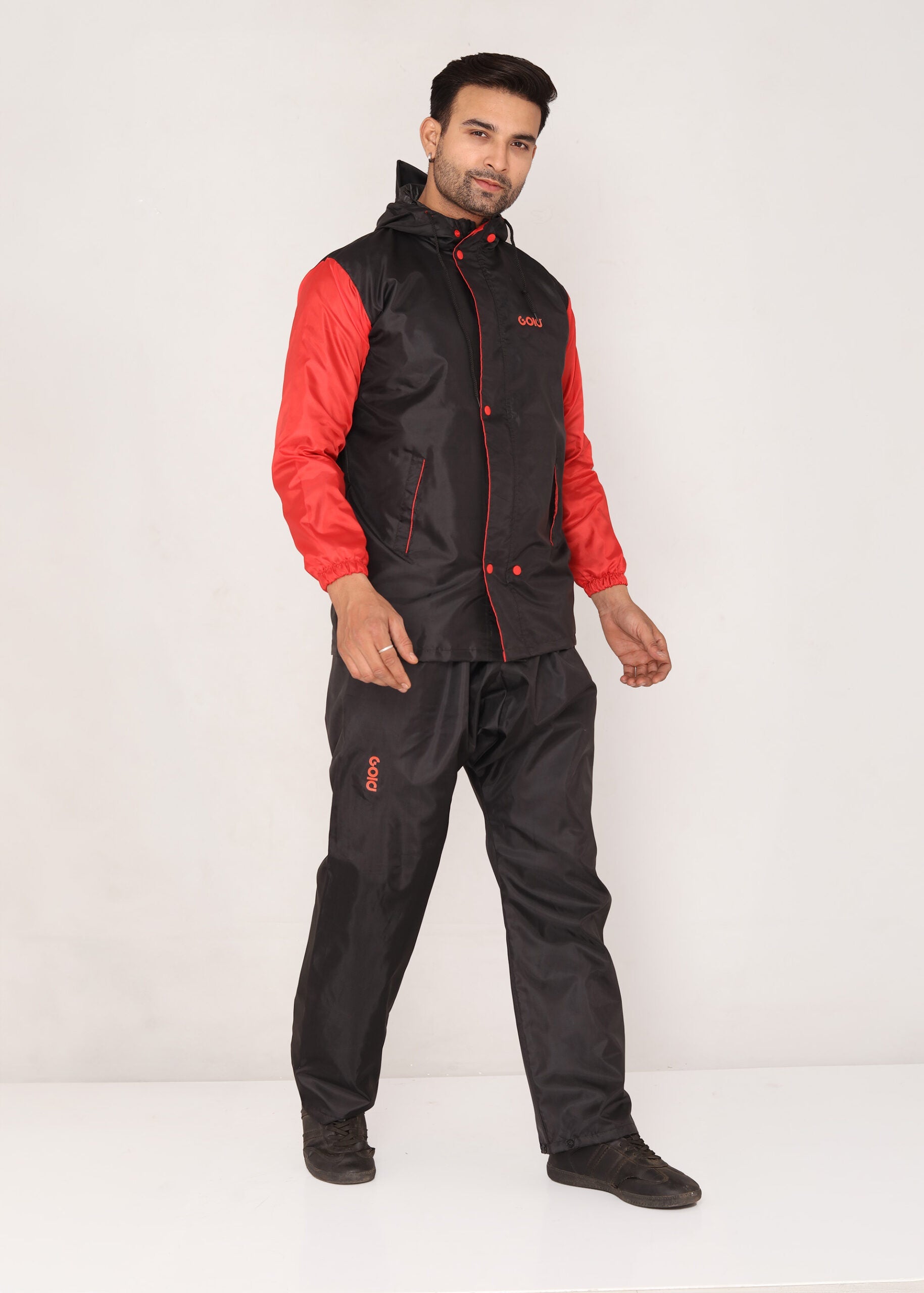 Red Black DualGuard Rainwear | GS-130