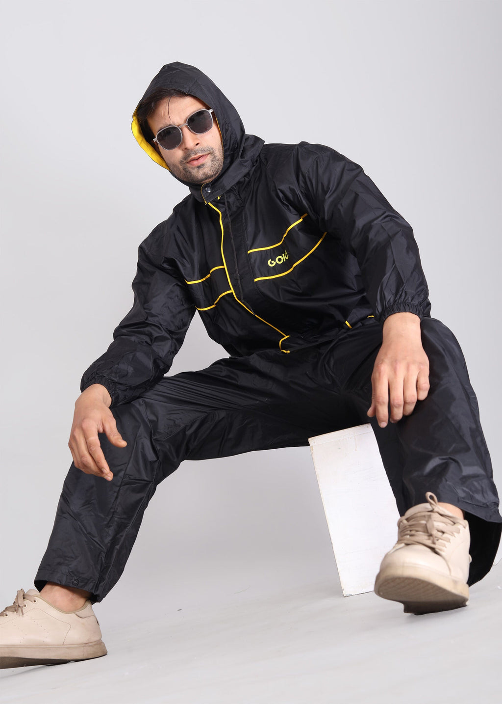 Black AquaDefender Rainwear | GS-704