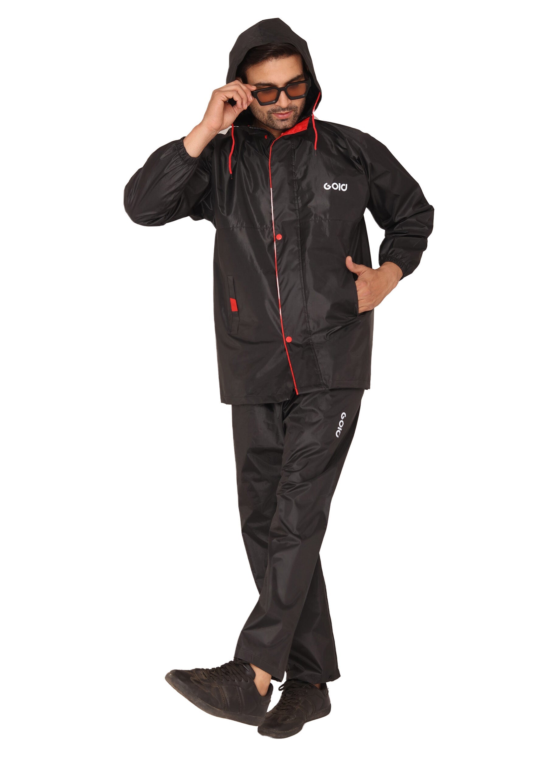 Black MonsoonDrift Rainwear | ARP-25