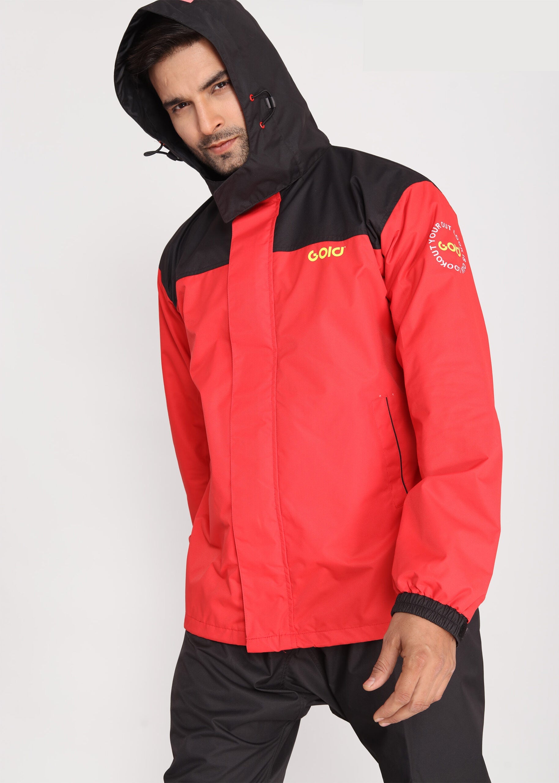 Red Black Phantom Rainwear | GS-602