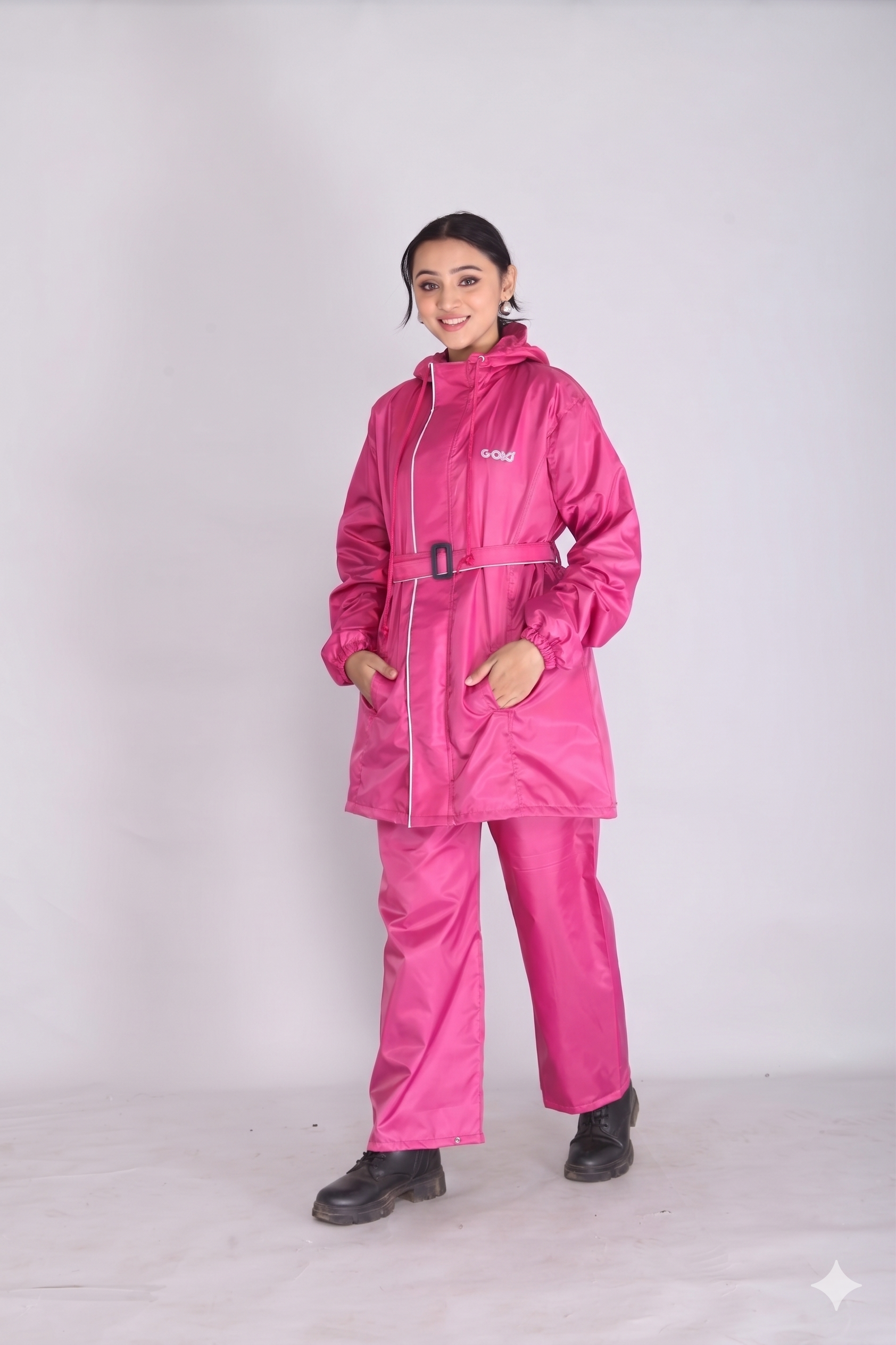 Purple Scooty Rainwear | LS-01