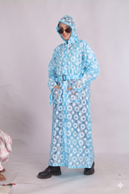 Pink Long Coat Rainwear | LR-16