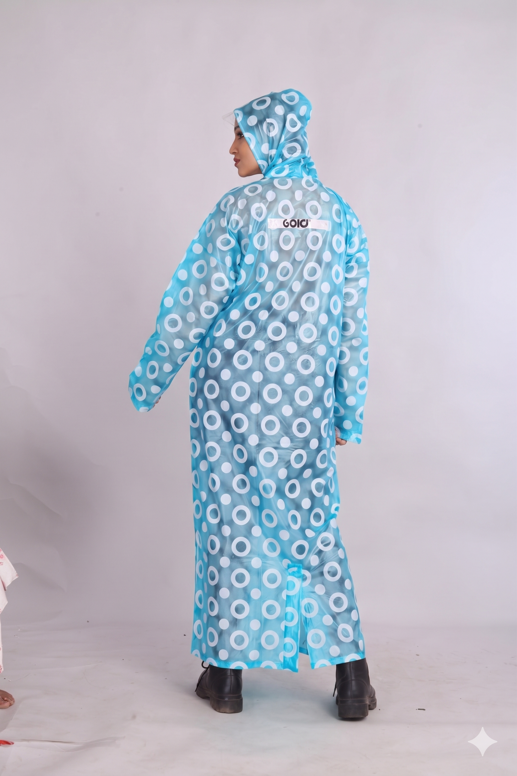 Pink Long Coat Rainwear | LR-16