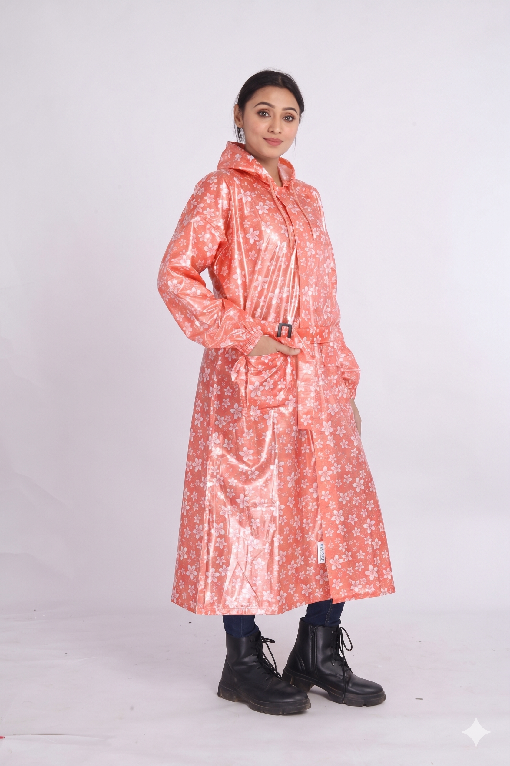 Aqua Blossom Rainwear | LR-18