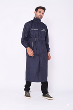 Black Trench Coat Rainwear | ARP-49
