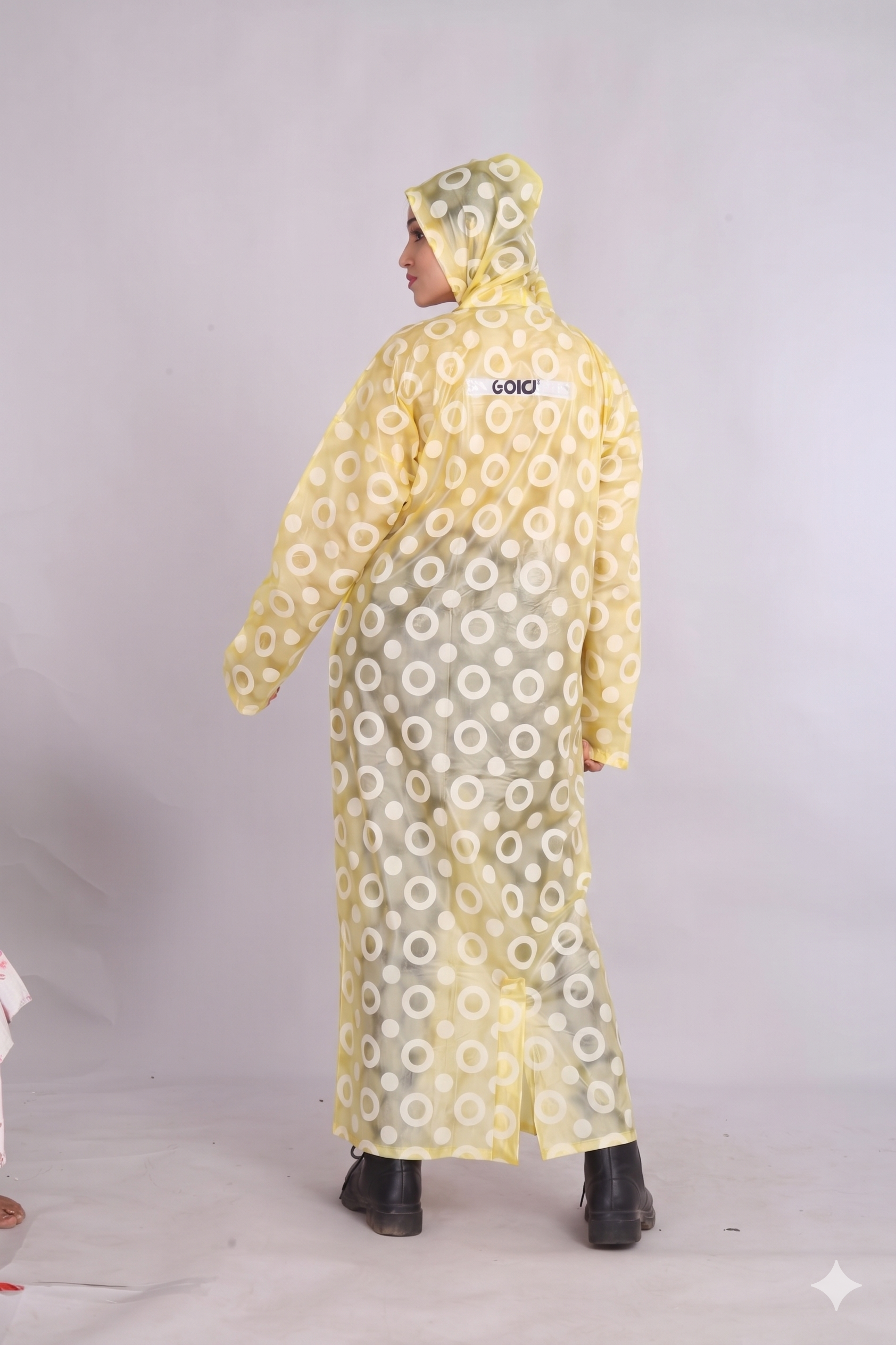 Pink Long Coat Rainwear | LR-16