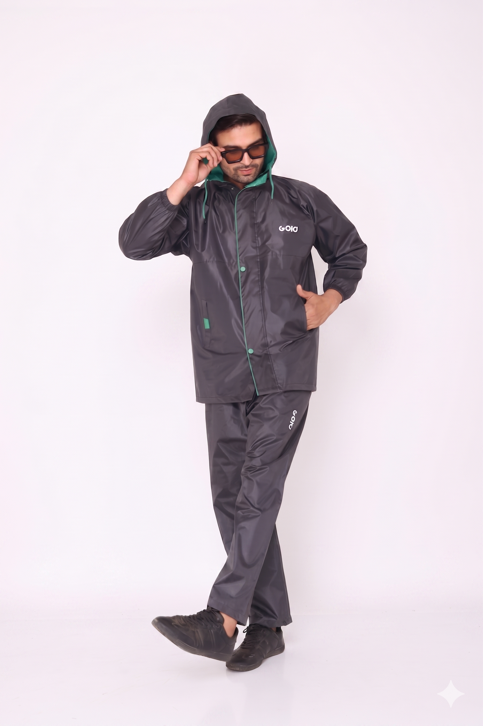 Black MonsoonDrift Rainwear | ARP-25