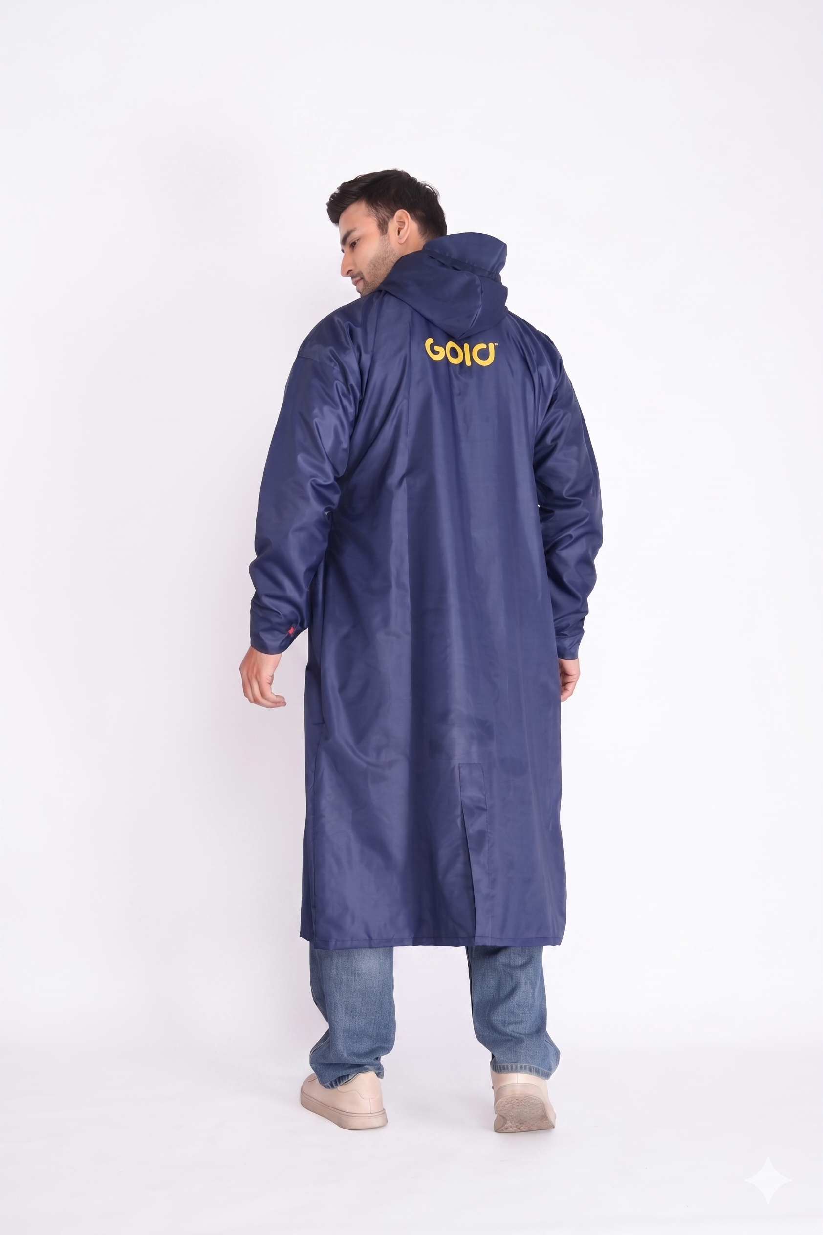 Purple Trench Coat Rainwear | MLC-201