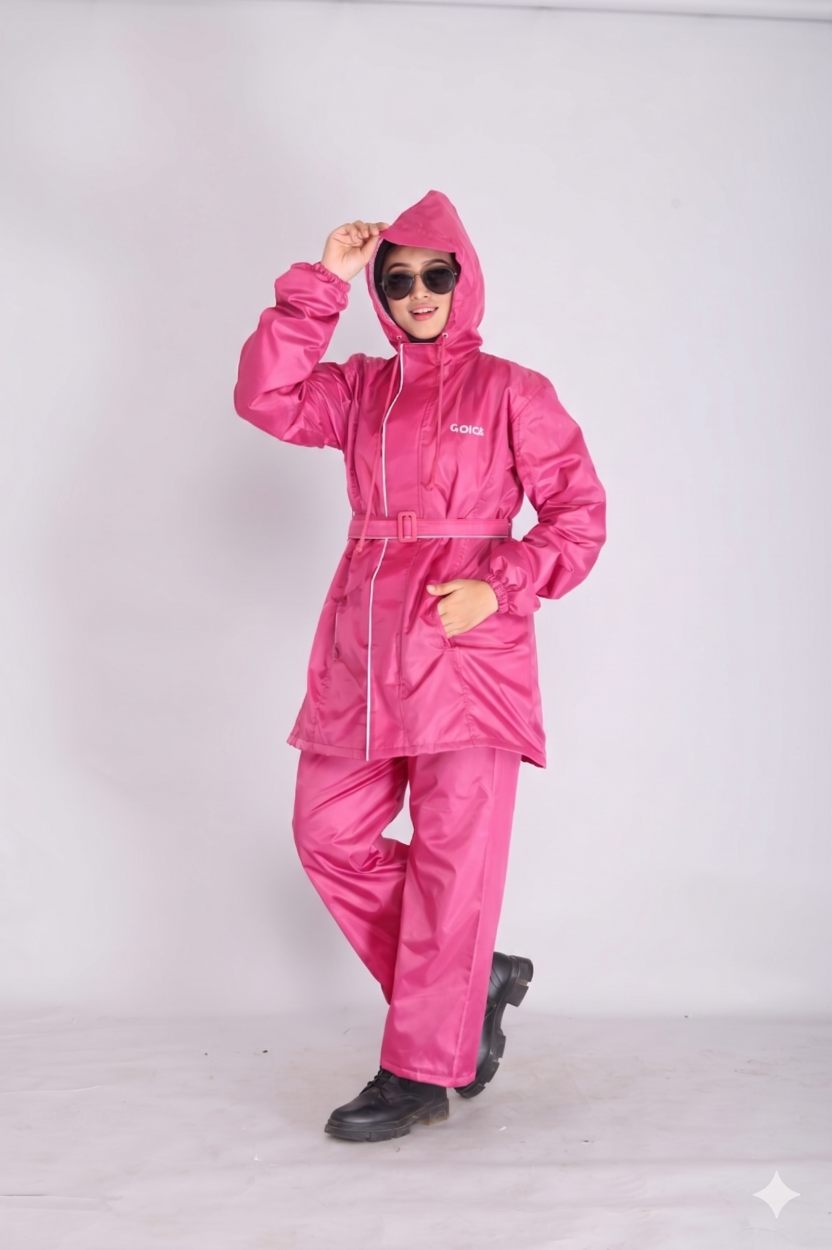 Purple Scooty Rainwear | LS-01