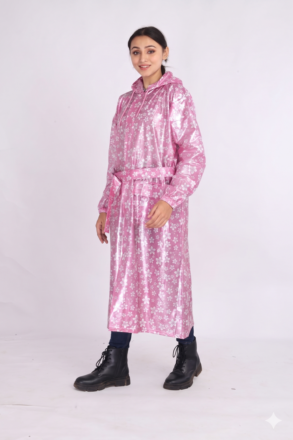 Aqua Blossom Rainwear | LR-18