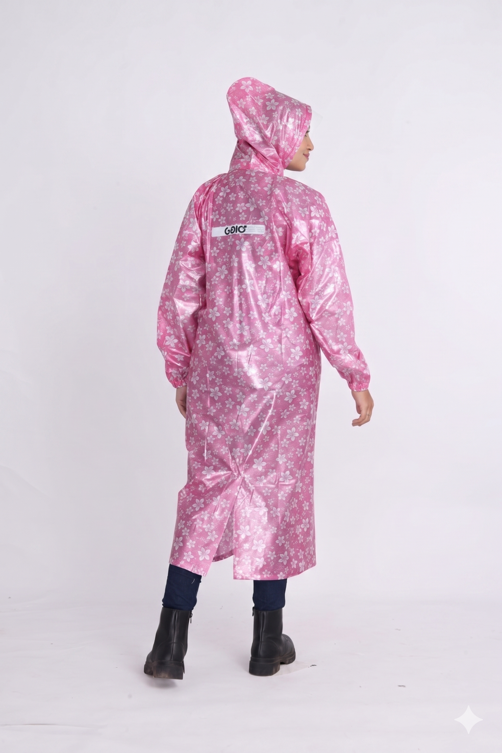 Aqua Blossom Rainwear | LR-18