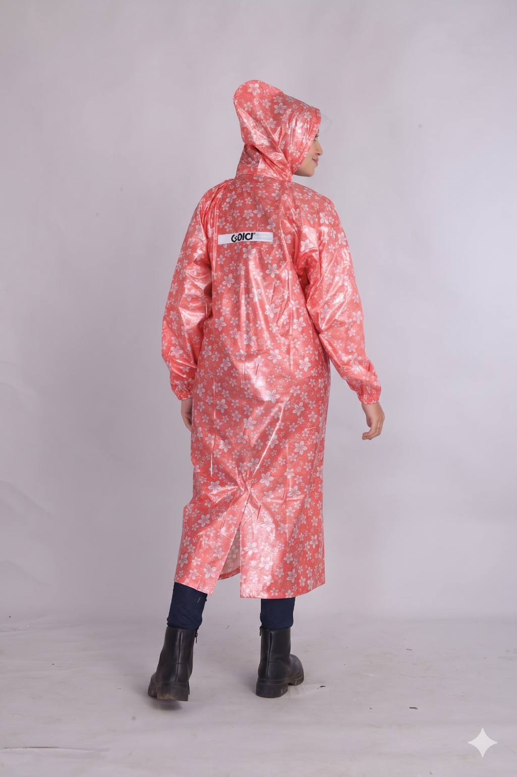 Aqua Blossom Rainwear | LR-18