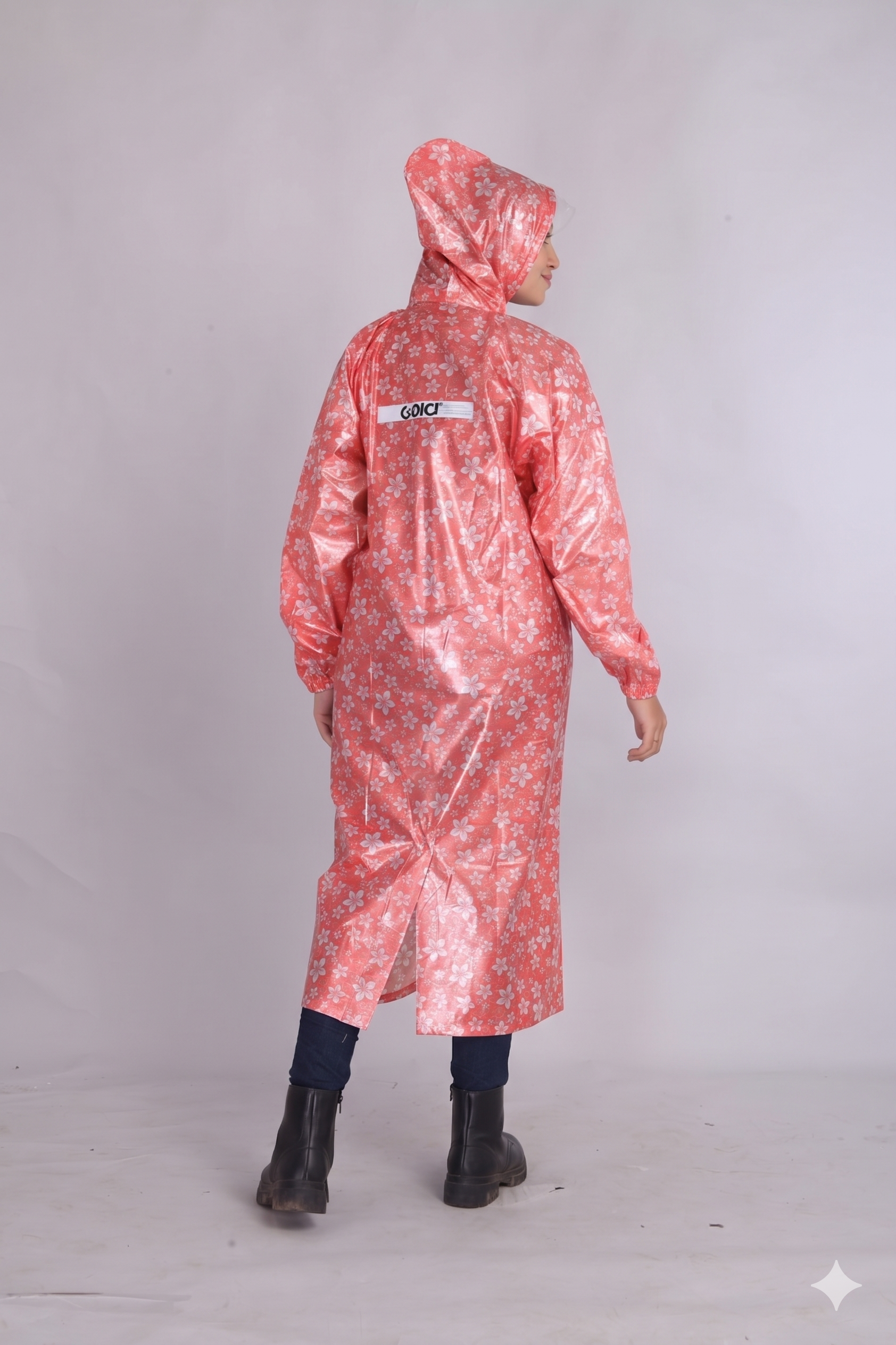 Aqua Blossom Rainwear | LR-18