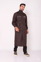 Black Trench Coat Rainwear | ARP-49