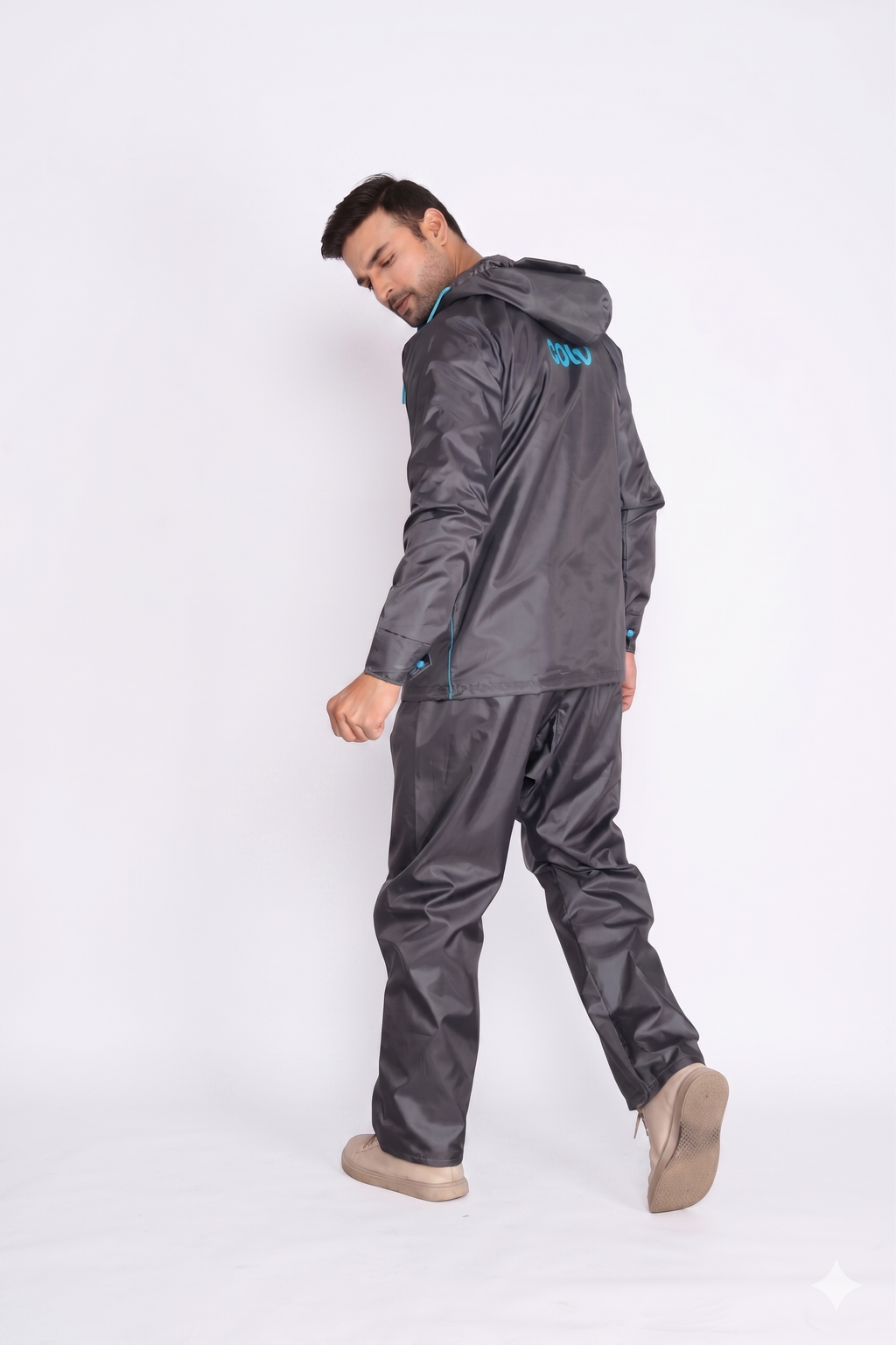 Classic Neon Blue Rainwear | GS-107