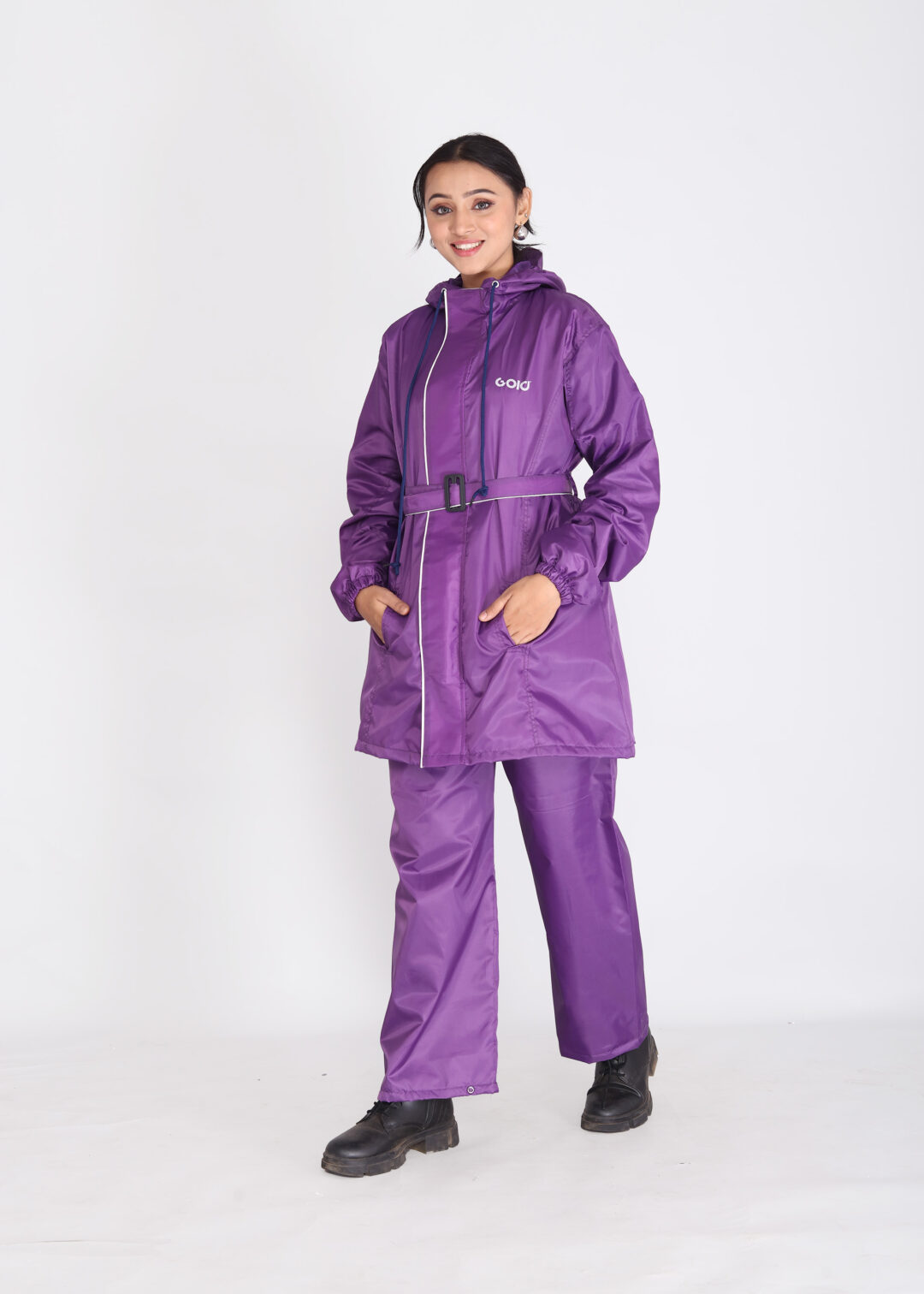 Purple Scooty Rainwear | LS-01