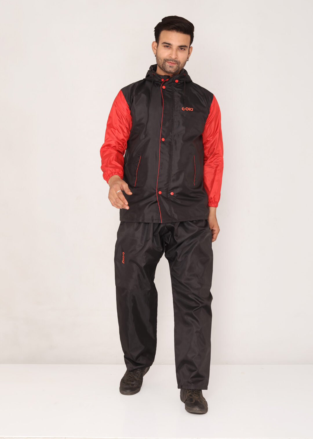 Red Black DualGuard Rainwear | GS-130