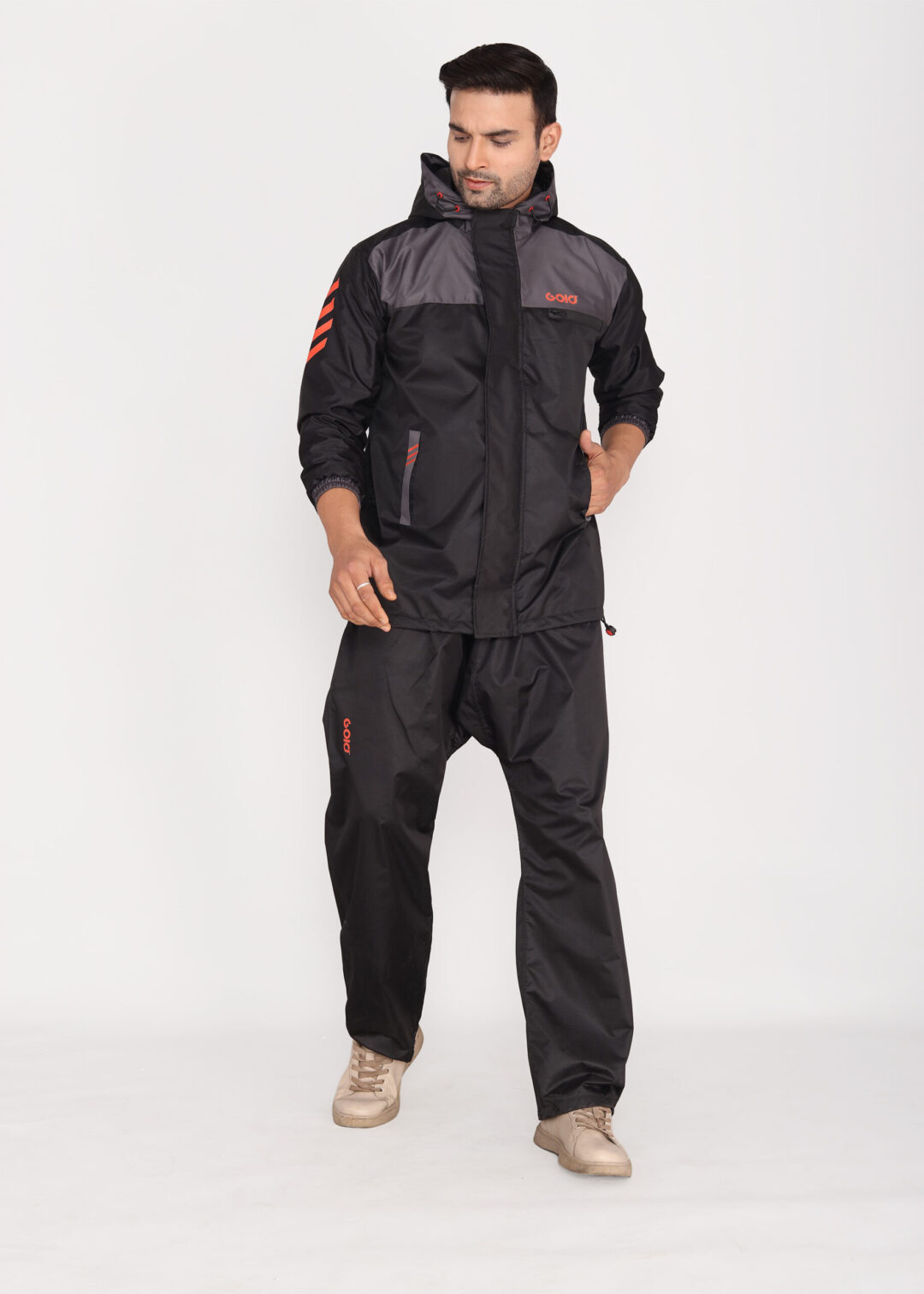 Ultimate Red & Black Rainwear | ARP-304