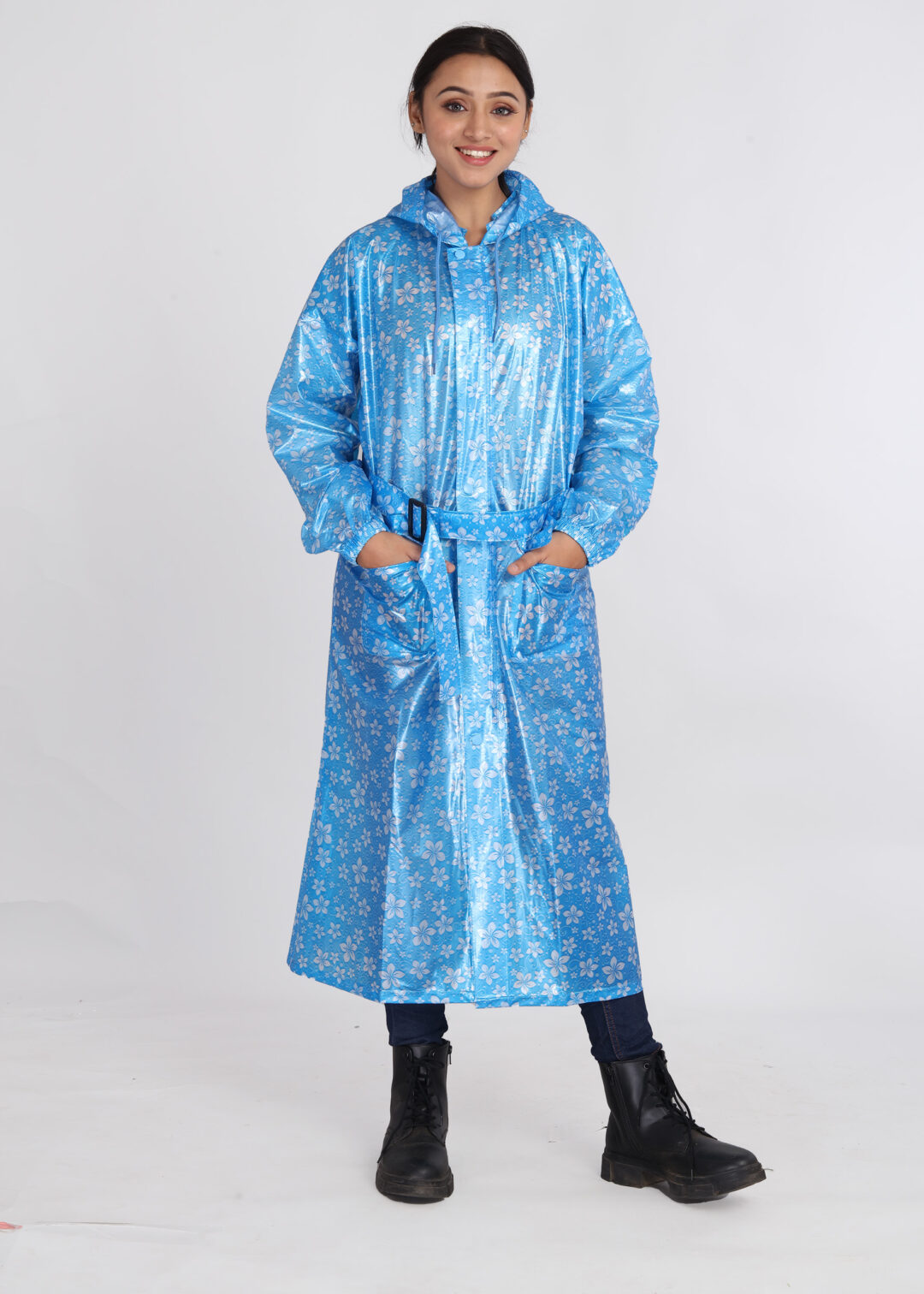Aqua Blossom Rainwear | LR-18