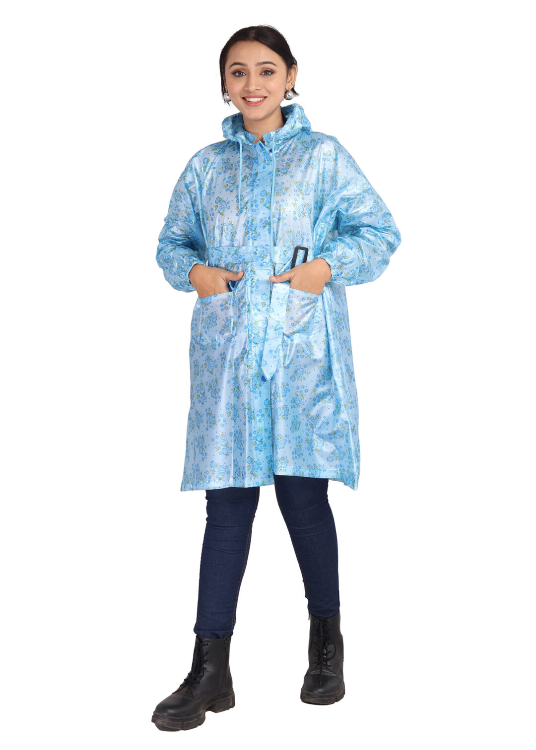 Blue Trench Coat Rainwear | BT-04
